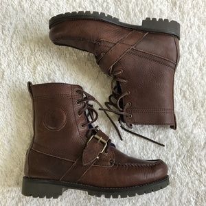 POLO BY RALPH LAUREN BROWN "RANGER" BOOTS